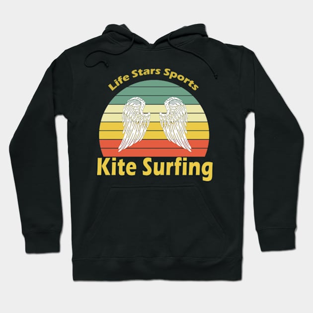 Kite Surfing Hoodie by My Artsam